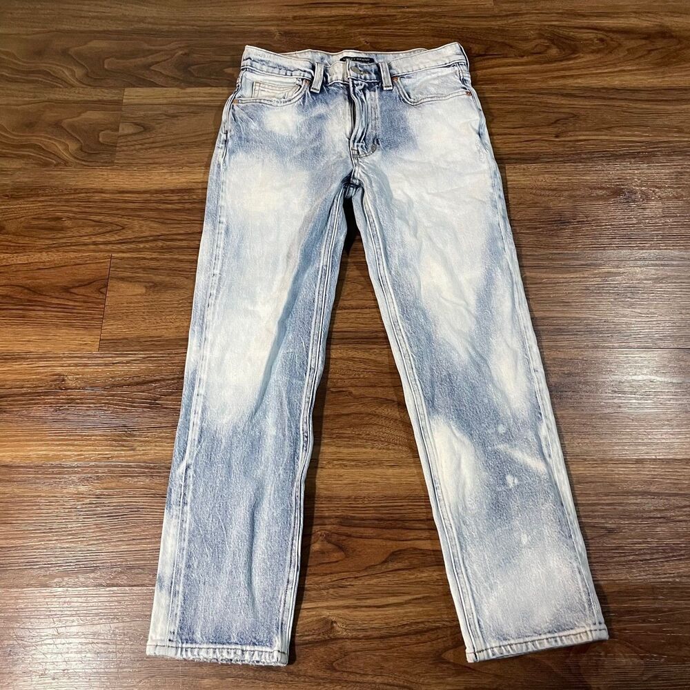 Lucky Brand Jeans Womens 0/25 The Mid Rise Boy Jean Barbados Blue